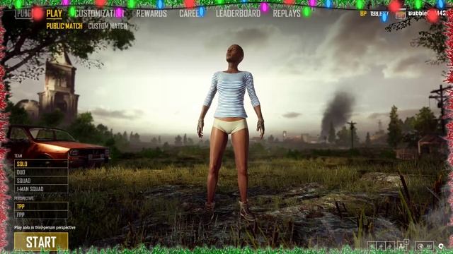 С НОВЫМ ГОДОМ!ДРУЗЬЯ!БЕРУ ТОП 1[PUBG] смотреть онлайн