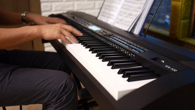 Kurzweil  KA 120  커즈와일 KA120  쇼팽 녹턴20 연습