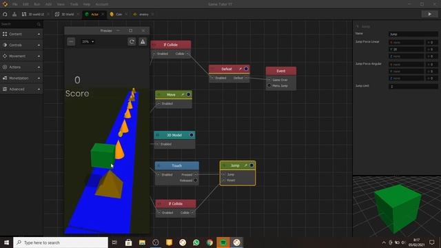 Review Game Jumping Cube ( IN ENGLISH ) смотреть онлайн