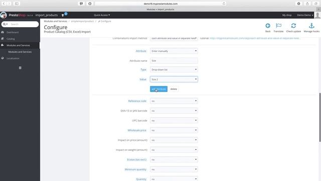 Prestashop Product Catalog (CSV, Excel) Import Module v.4.0 смотреть онлайн
