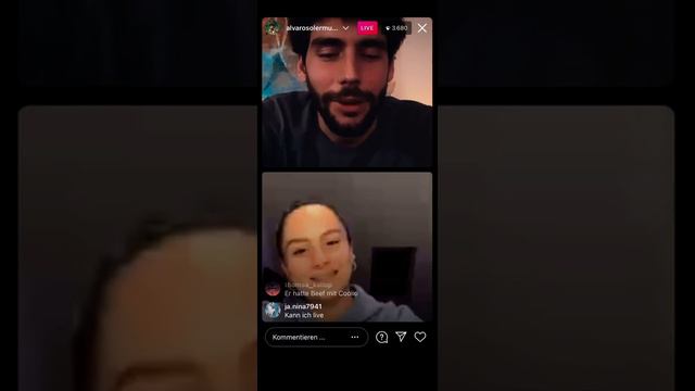 Álvaro Soler Instagram Livestream 27.03.2021 (TVK 2.Werbepause)