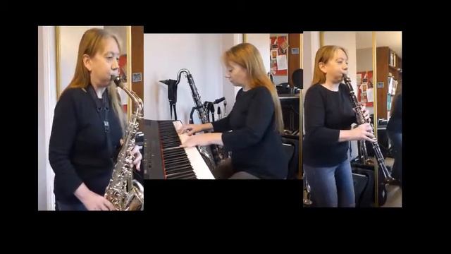 Sax / Clarinet / Piano Trio - Jan Clark смотреть онлайн