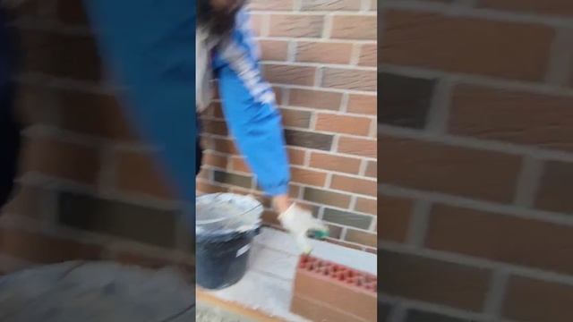 кладка на белый шов