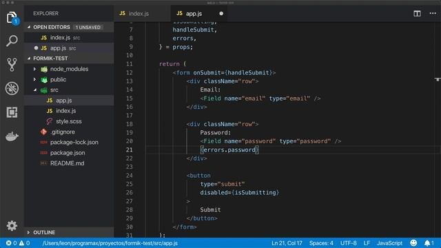React Formularios – Formik Parte 1 смотреть онлайн
