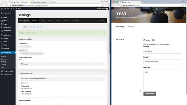 How To Track Ninja Forms Submissions with Google Analytics Goals смотреть онлайн