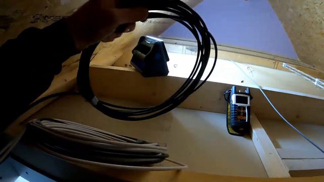 Typical new build aerial installation. Short video. смотреть онлайн