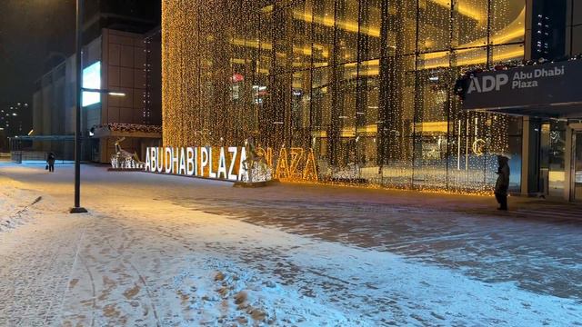Новый год приближается🤍 Абу Даби Плаза Астана #astana #abudhabi смотреть онлайн