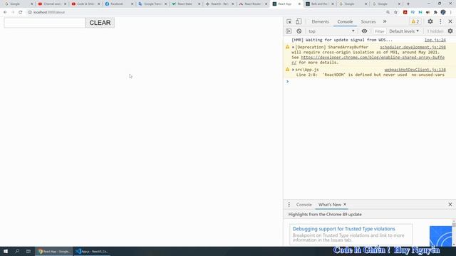 1023 - React JS - Refs - References - createRef() - Cách viết mới và cách dùng смотреть онлайн
