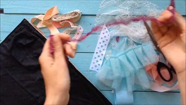 Скрапбукинг: quick tip, как сделать мятую шебби-ленточку // Scrapbooking: crumpled ribbon смотреть онлайн