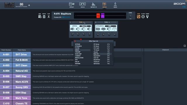 Zoom B6 Drive Examples смотреть онлайн