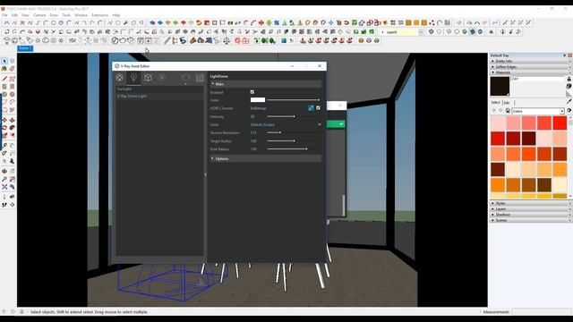 ? Vray 3.4 Sketchup : Use Dome Light & HDRi In Interior смотреть онлайн