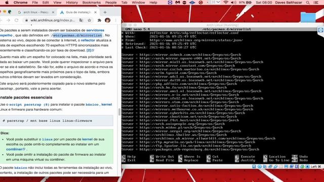 Arch Linux Review e Instalação Completa do Arch Linux 2021 смотреть онлайн