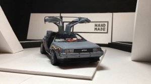 DeLorean из ПЛАСТИЛИНА Сделал своими руками! Назад в будущее