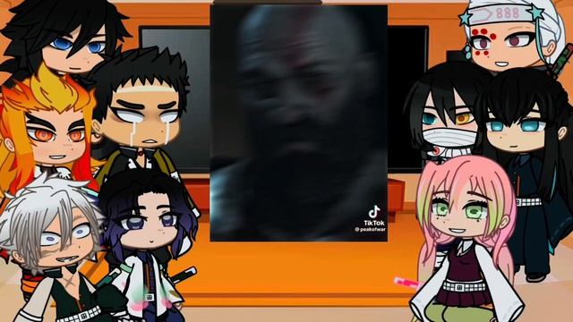 Hashiras react to Kratos || Demon Slayer/KNY || Gacha react смотреть онлайн