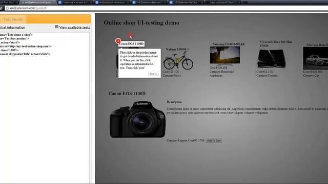 1) Overview of available documentation, manuals and other XML2Selenium training tools смотреть онлайн