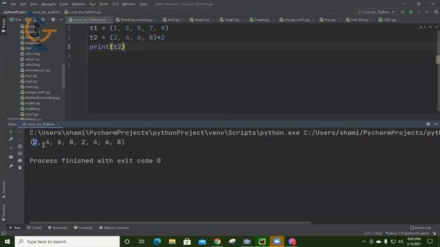 Love for python 3 (Live_class 7) Bangla Tutorial about Tuple and list. смотреть онлайн