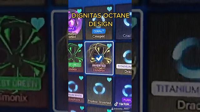 Dignitas Octane Design // Rocket League смотреть онлайн
