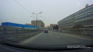 На машине. Москва (Камчатская ул.) - Королёв  (Валентиновка) 28.03.22 Moscow city in the car.