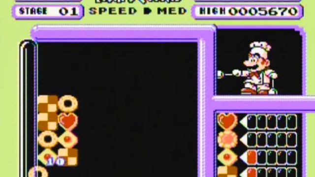 Yoshi's Cookie - NES Gameplay смотреть онлайн