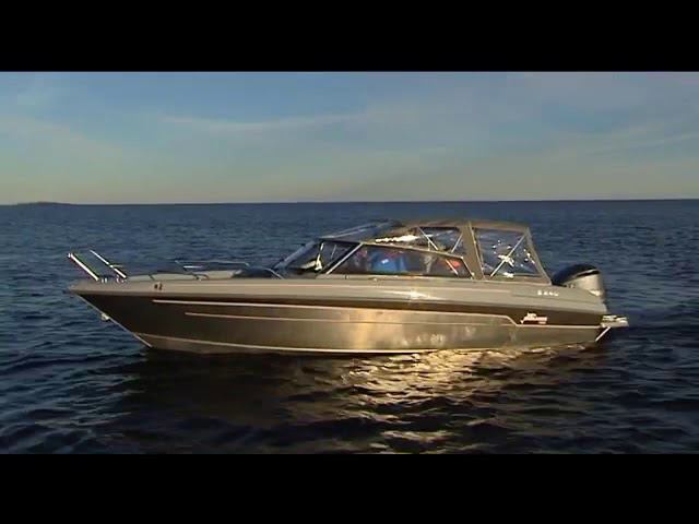 Финский алюминиевый катер Yamarin Cross 75 Bow Rider