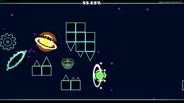 Layout ~ Star Shooter (Insane - Extreme Demon) ♪ ELEPS - Shooting Stars ♪ | Geometry Dash смотреть онлайн