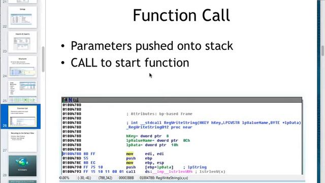 CNIT 126 5: IDA Pro смотреть онлайн
