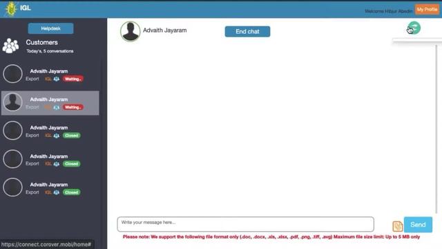 CoRover Live Chat Integrated with AI Virtual Assistant (ChatBot) смотреть онлайн