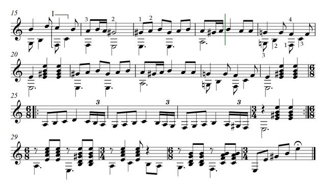 Федерико Гарсиа Лорка. "Кафе Чинитас". Видео партитуры