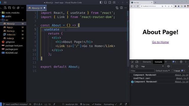 Avoiding common mistakes in useEffect Hook - ReactJS || Hindi смотреть онлайн