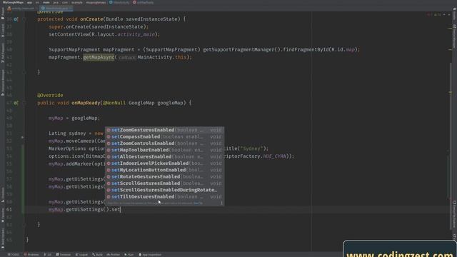 How to Disable Zoom and Scroll Gestures on Google Map Android #googlemaps #androidtutorials смотреть онлайн