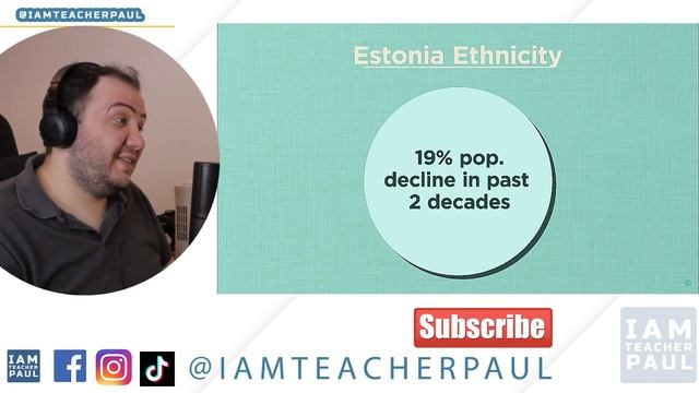 FIRST TIME SEEING ESTONIA - TRAVEL WITH ME - TEACHER PAUL REACTS смотреть онлайн