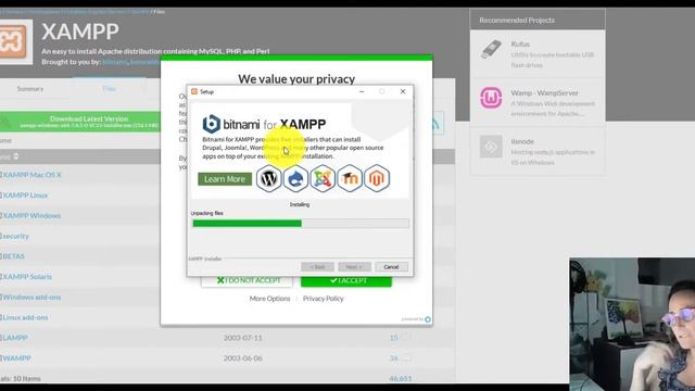 Instalando XAMPP смотреть онлайн