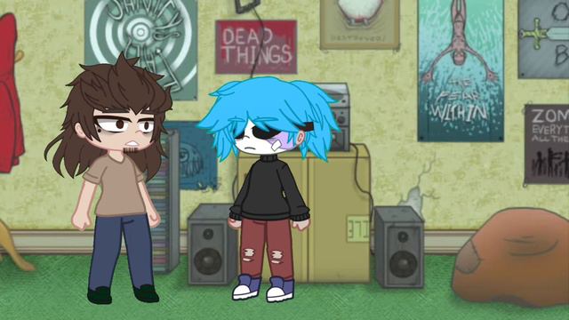 Larry Johnson and Sal Fishers first meeting (Sally Face) смотреть онлайн