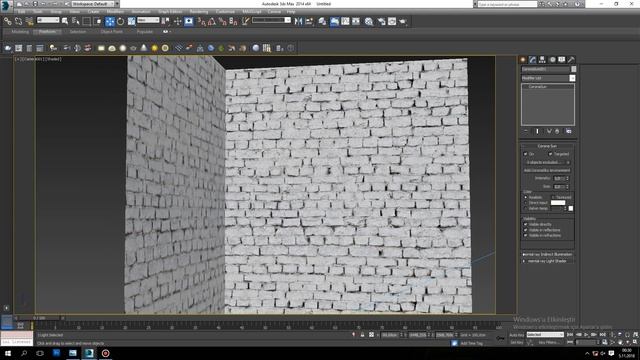 3DS Max Corona Tutorial- Corona Layered Mtl Example (Old Brick Wall)