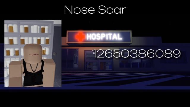 ROBLOX Face Scar Accessory IDs смотреть онлайн