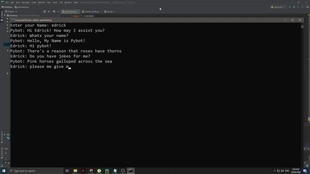 Python Basic Chat Bot (Free Source Code) смотреть онлайн