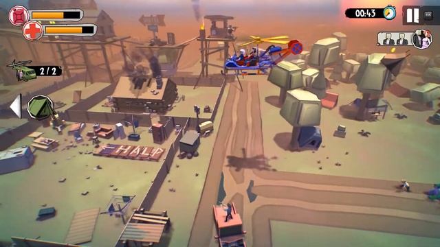 Прохождение игри Dustoff z спасаем виживших смотреть онлайн