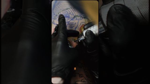 Видео для магазина Tattoomarket и тату студии Dark Horse в формате reels смотреть онлайн