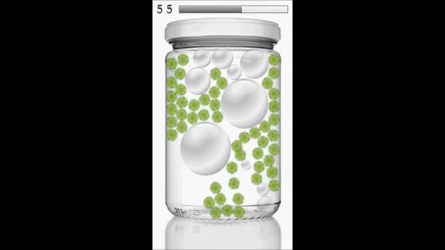 Bacteria in the jar - awesome free bubble game for Android смотреть онлайн