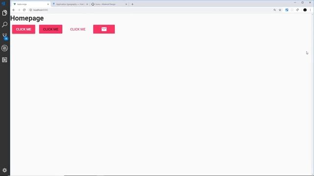 Vuetify Tutorial #5 - Button & Icons смотреть онлайн