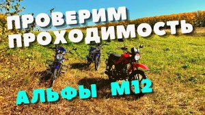 Тестируем китайский мопед Альфа М12