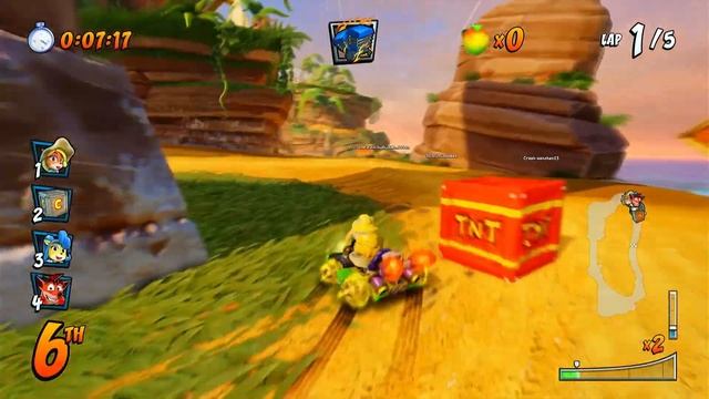 Online Race #312 | Ranked FFA Standard Lobby | Crash Team Racing Nitro Fueled (PS4) смотреть онлайн