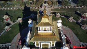 Золотая обитель Будды Шакьямуни,Элиста. 4к