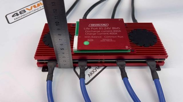 BMS LiFePO4 8S 24V 400A симметрия