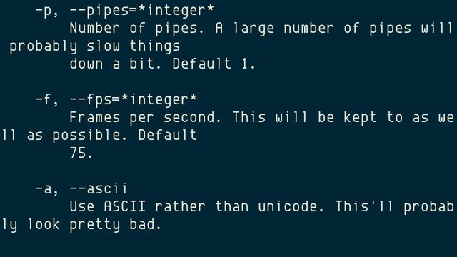 Snakes, pipes.sh screensaver in C (or Perl) смотреть онлайн
