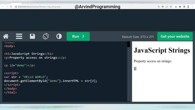 Separating string Characters in #javascript | JS tutorial in Hindi@arvindprogramming смотреть онлайн