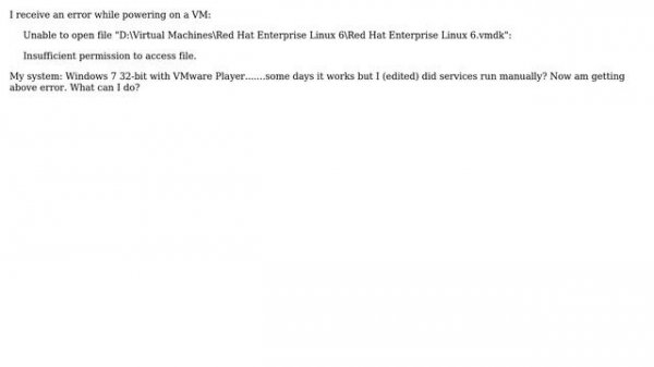 Insufficient permission to access file (2 Solutions!!)