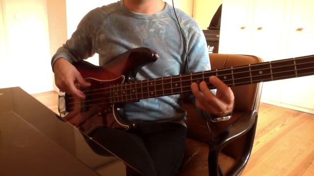 Trippin Out - Curtis Mayfield - Bass Cover Fender Precision bass 1973 смотреть онлайн