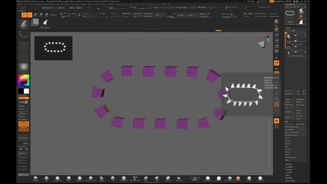 Бензопила Почита Pochita в Zbrush смотреть онлайн