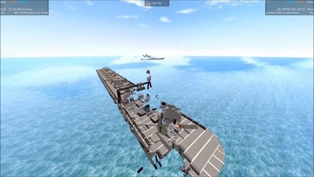 From The Depths Tournament Battleship Brawl S3E33 Panamax Refit vs Wisconsin смотреть онлайн